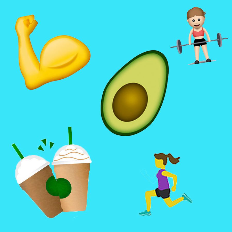 The Emoji Keyboards You Need If You're Obsessed with Fitness