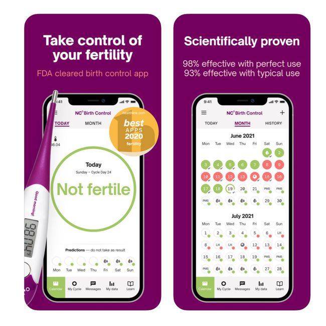 Natural Cycles - Birth Control-Ovulation-Apps