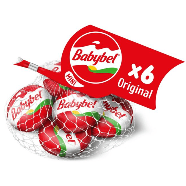 Mini Babybel Original Semisoft Cheeses - 6ct