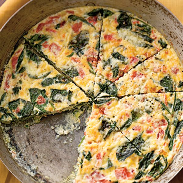 Easy Dinner: Vegetable and Cheese Frittata Recipe