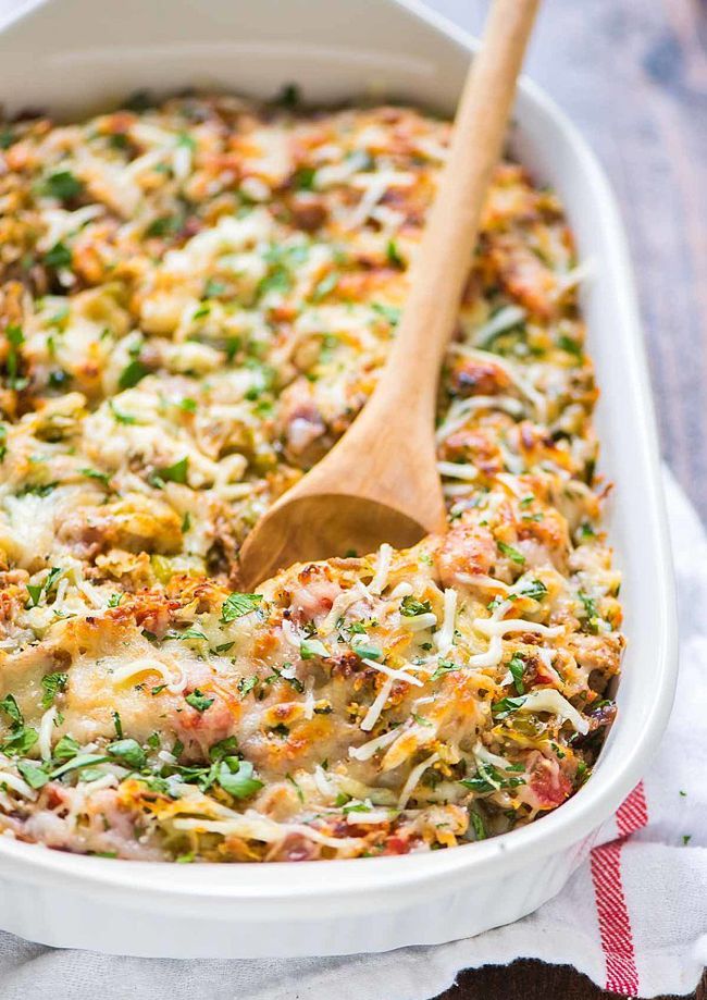 Spaghetti Squash Casserole