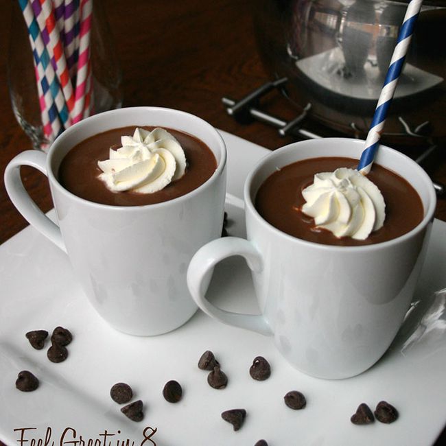 Homemade Healthy Hot Chocolate