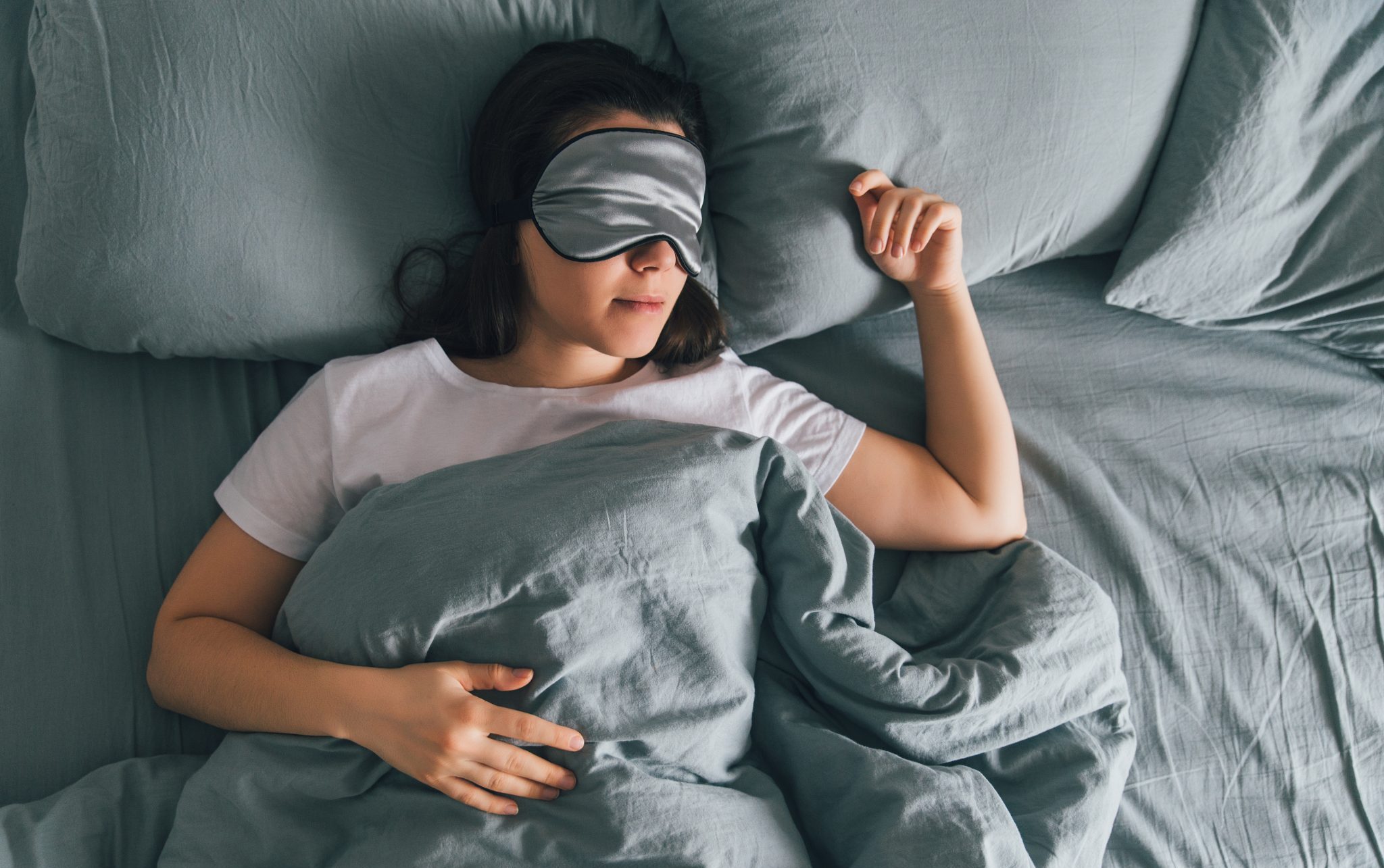 sleeping in mask