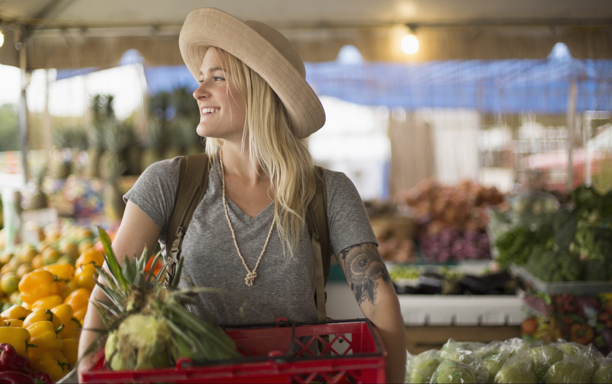 day at the market